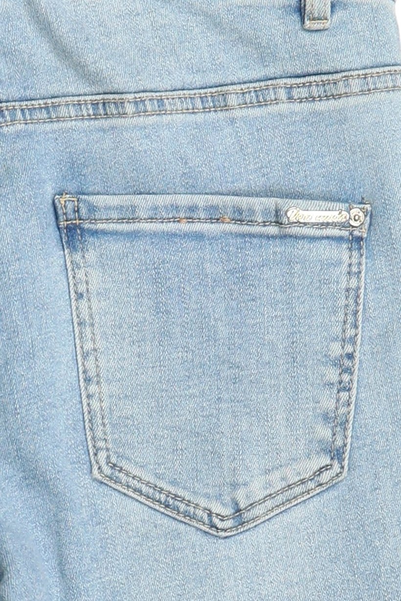 Women Boot Cut Fit Stretchable Denim Jeans, Light Blue