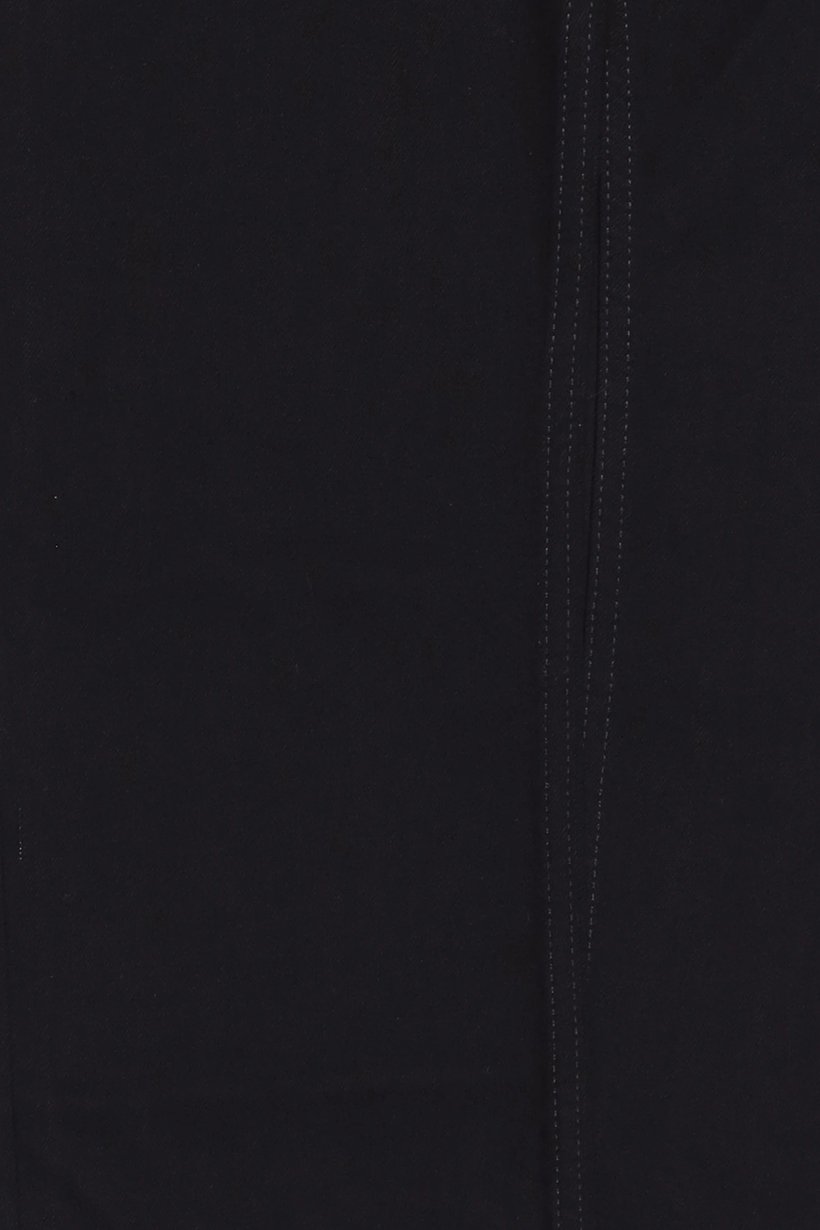 Men Straight Fit Washed Stretchable Jeans, Black