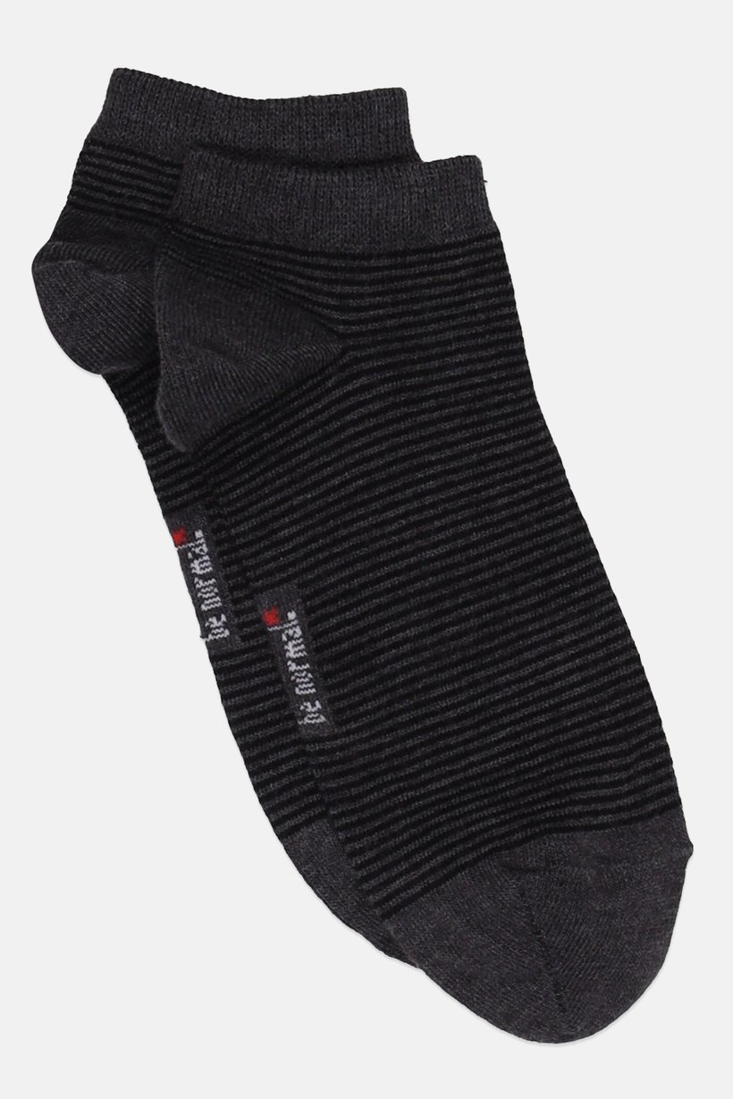 Men 1 Pair Stripe Ankle Socks, Multicolor