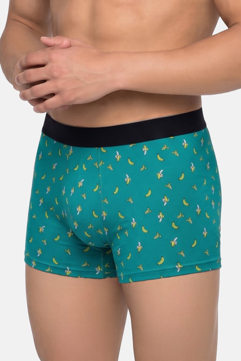 Men Graphic Print Boxer Brief, Multicolor