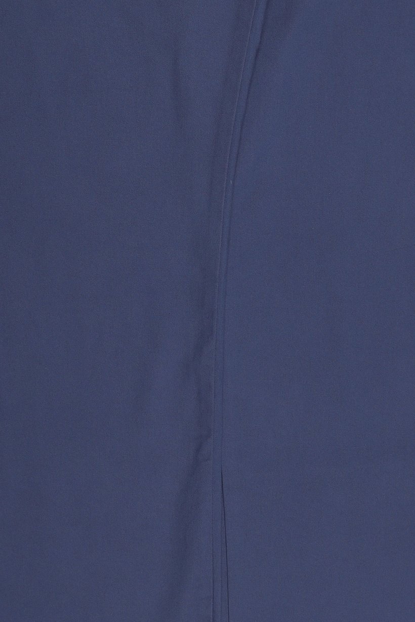 Men Slim Fit Solid Chino Pants, Slate Blue