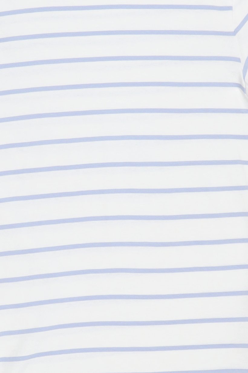 Men Crew Neck Short Sleeve Stripe T Shirt, Multicolor