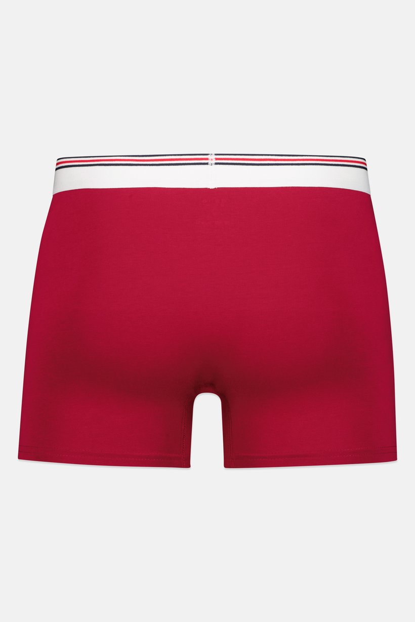 Men 1 Piece Solid Boxer, Dark Pink