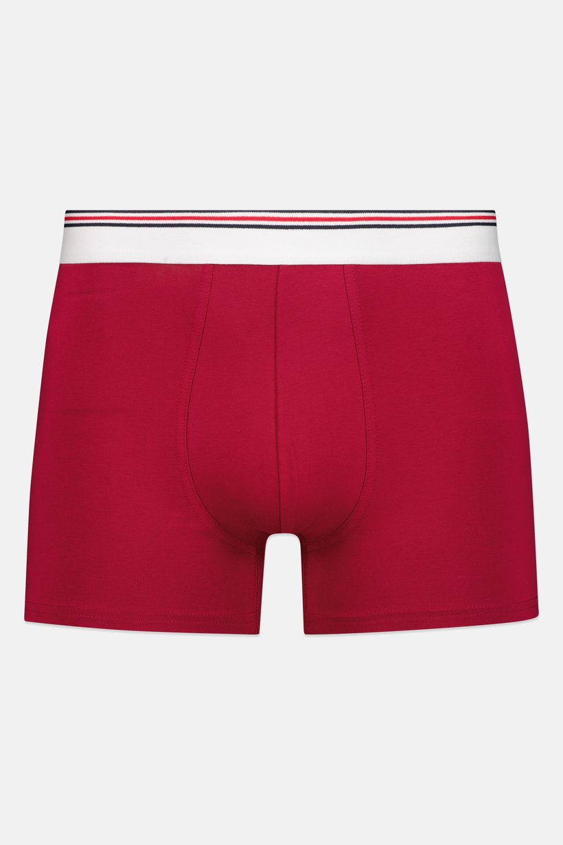 Men 1 Piece Solid Boxer, Dark Pink