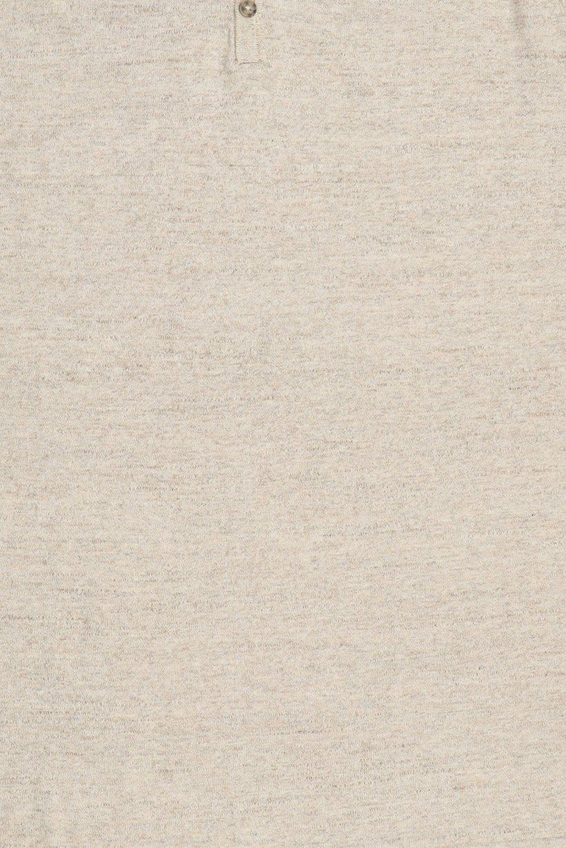 Men Crew Neck Knitted Sweater, Beige
