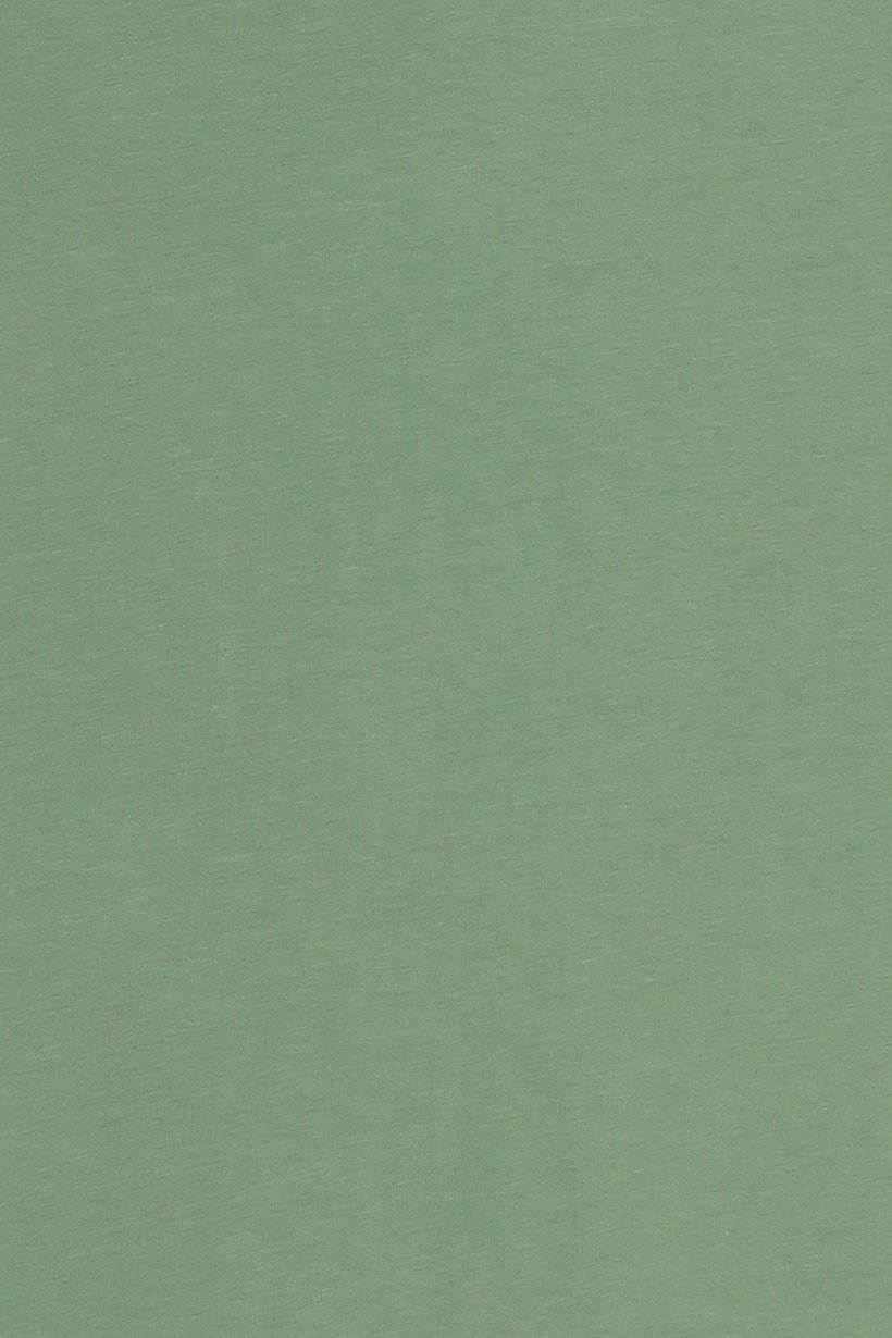 Men V-Neck Short Sleeve Solid T-Shirt, Green