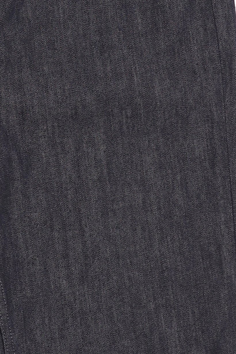 Men Straight Fit Washed Stretchable Jeans, Black
