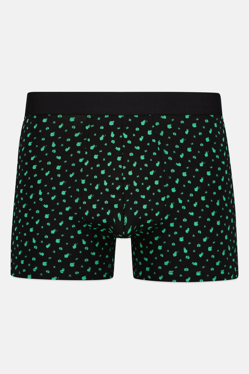 Men Allover Print Pull On Boxer, Multicolor