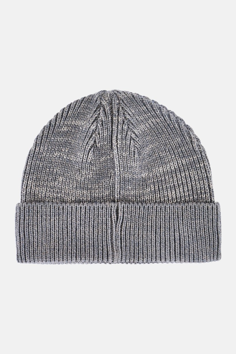 Men Knitted Beanie Hat, Dusty Grey