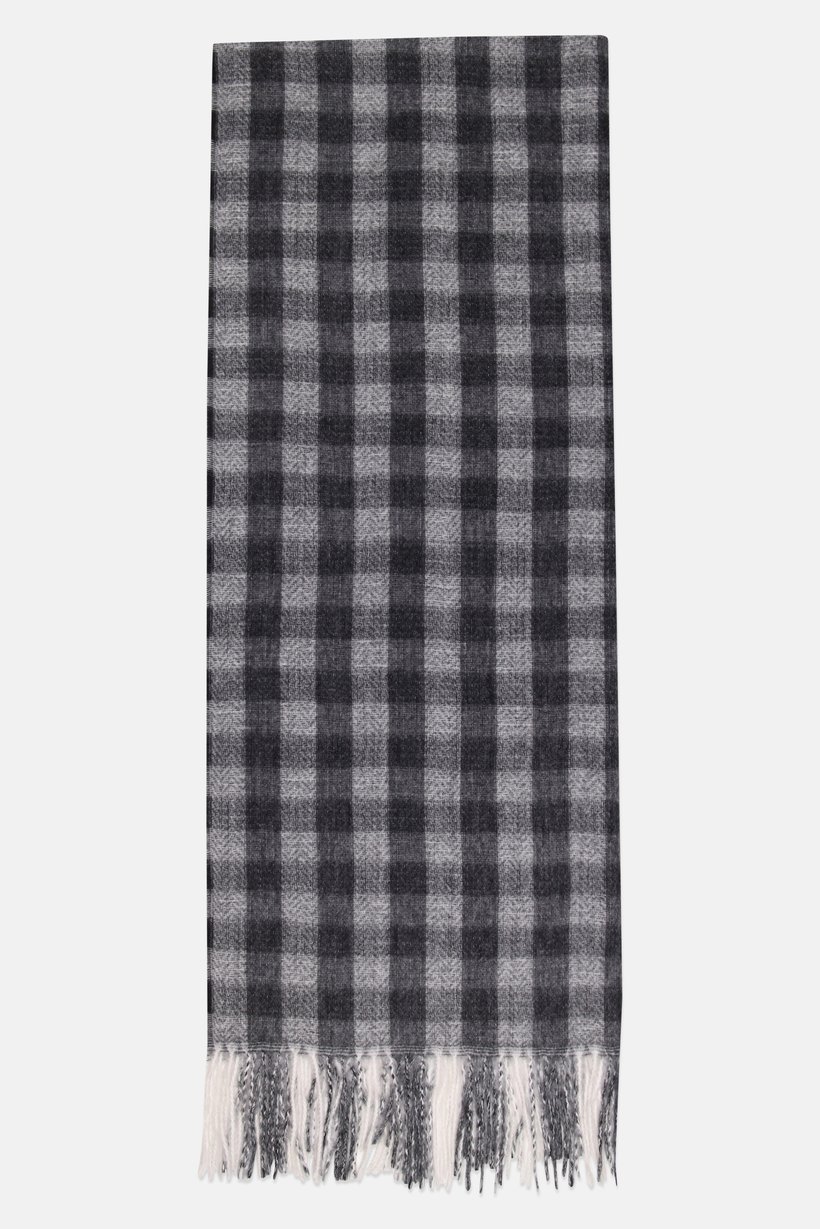 Men Checkered Scarf, Multicolor
