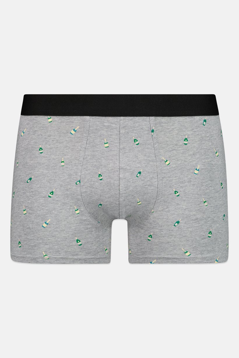 Men Allover Print Boxer, Multicolor