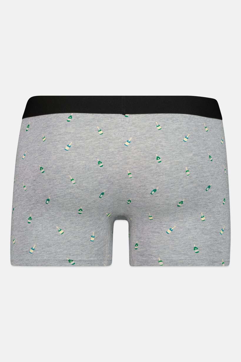 Men Allover Print Pull On Boxer, Multicolor