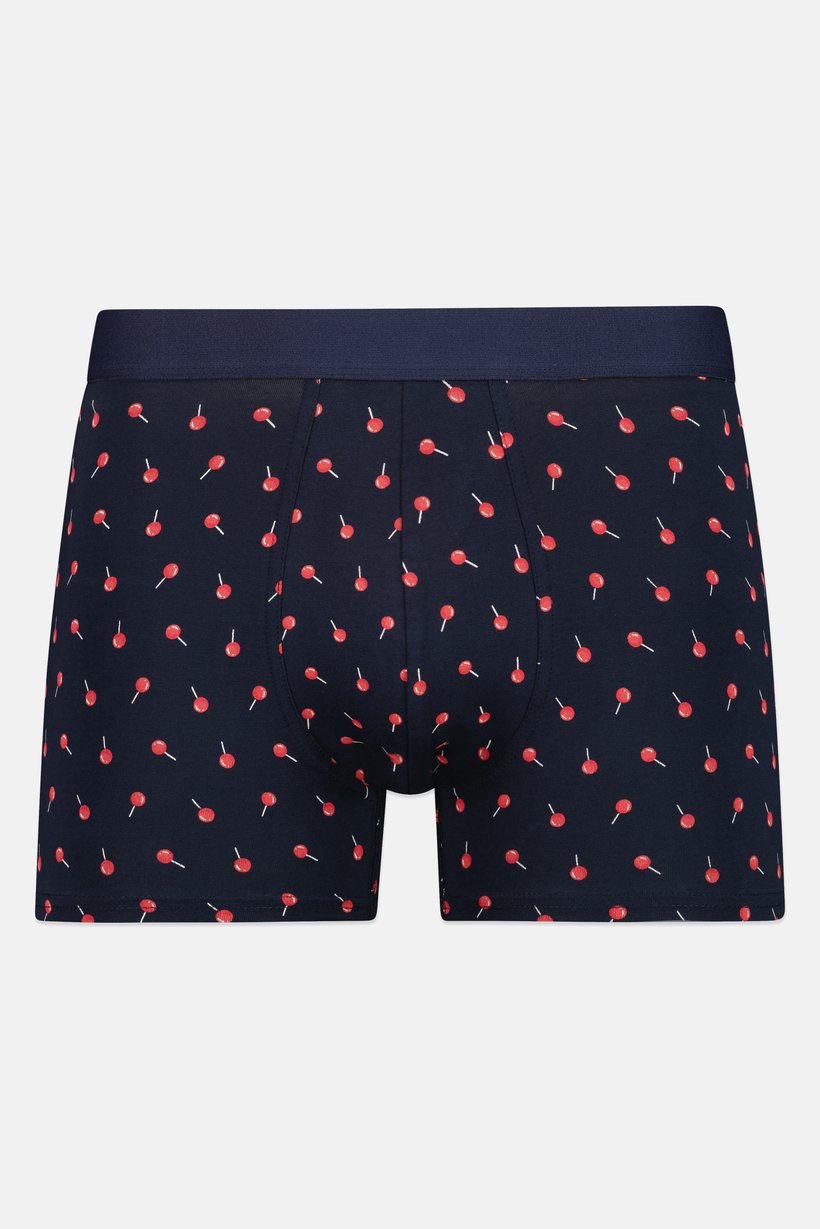 Men Allover Print Pull On Boxer, Multicolor