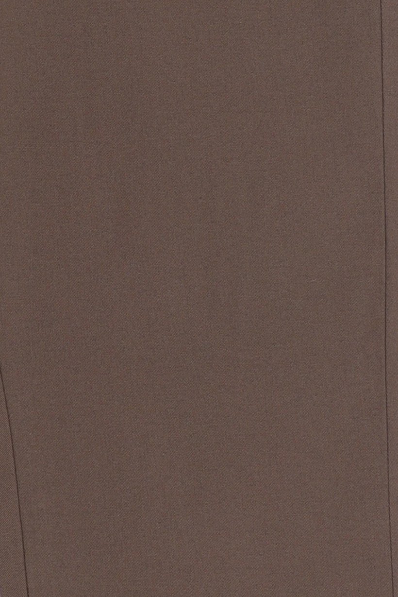 Men Slim Fit Solid Chino Pants, Dark Taupe