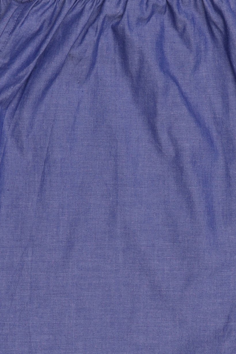 Men Solid Pull On Boxer, Blue
