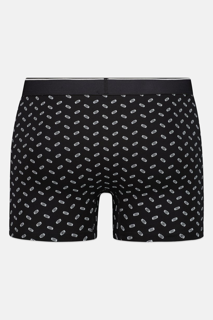 Men Allover Print Boxer Brief, Multicolor