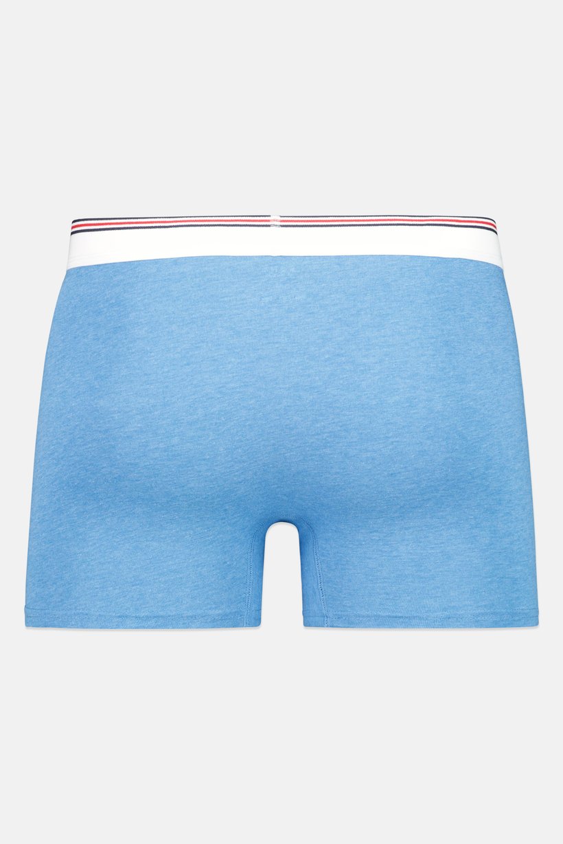 Men Stripe Pull On Boxer, Blue