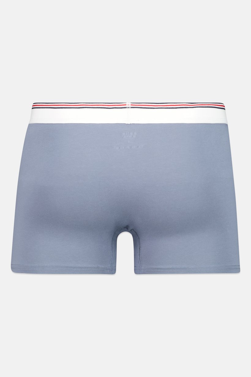 Men Solid Pull On Boxer, Slate Blue