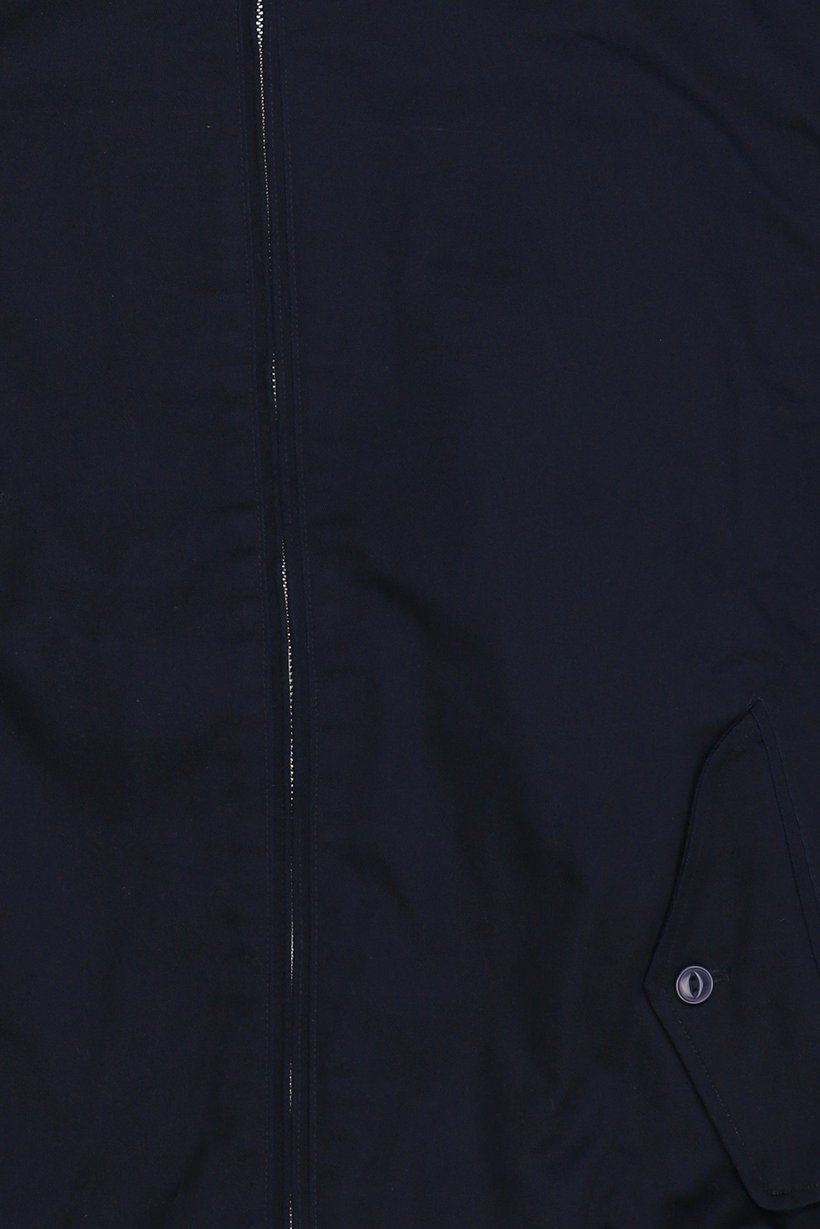 Men Plain Parka Jacket, Navy