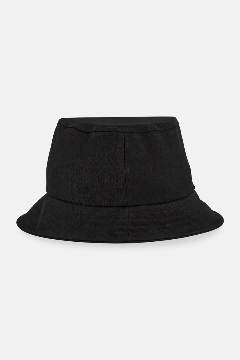 Men Plain Bucket Hat, Black