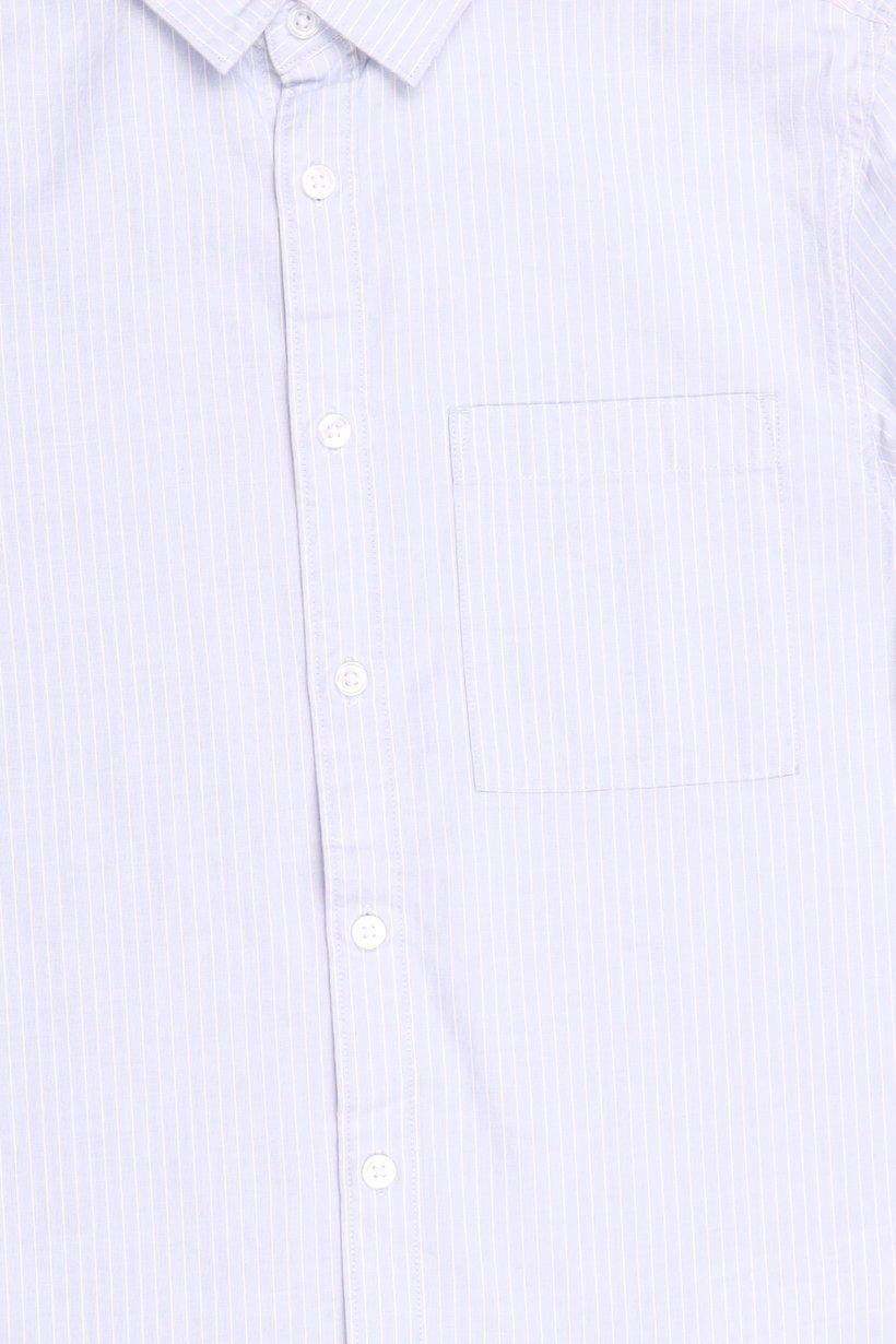 Men Regular Fit Stripe Long Sleeve Casual Shirt, Multicolor