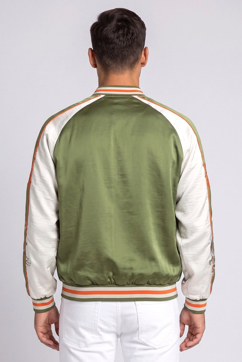 Celio x Dragon Ball Men Embroidered Jacket, Multicolor