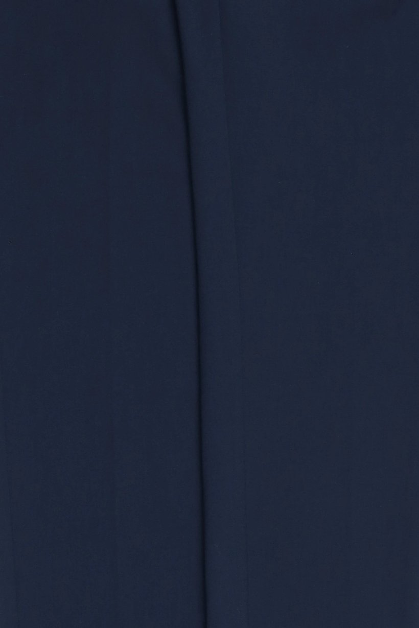 Men Regular Fit Solid Chino Pants, Dark Navy