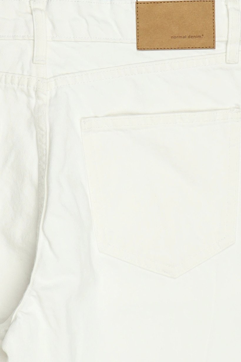 Men Loose Fit Plain Non-Stretchable Jeans, White