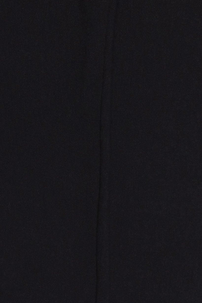 Men Comfort Fit Textured Straight Leg Pants, Black