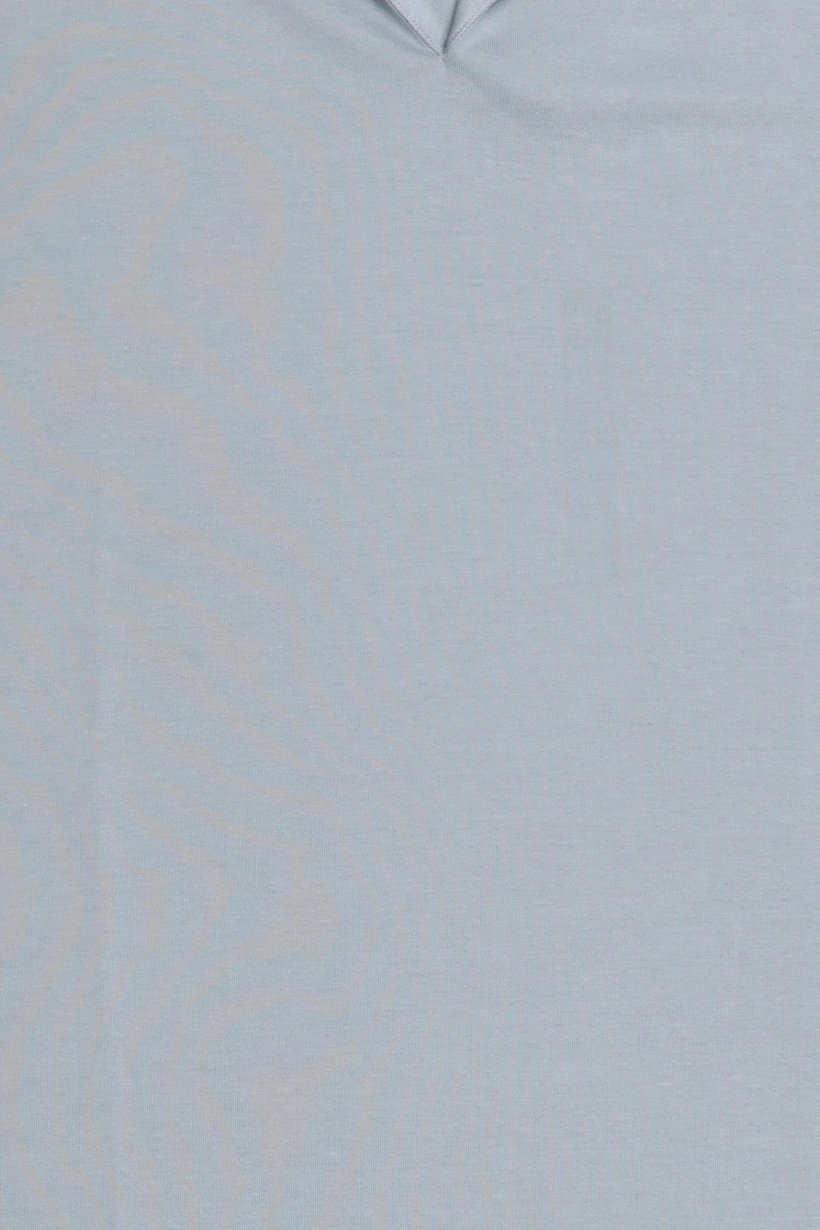 Men Regular Fit Short Sleeve Plain Polo Shirt, Dusty Grey