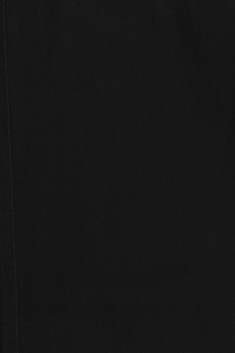 Men Regular Fit Solid Straight Leg Pants, Black