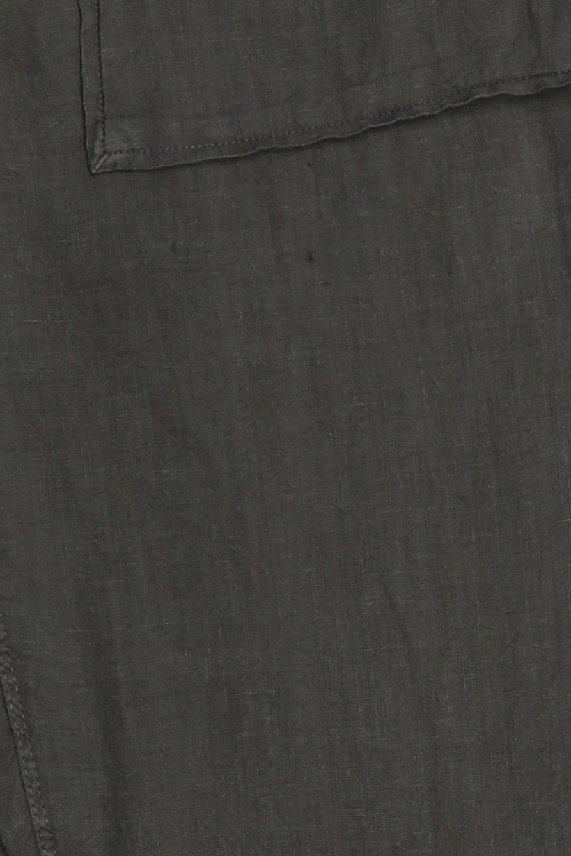 Men Comfort Fit Plain Straight Leg Pants, Grey