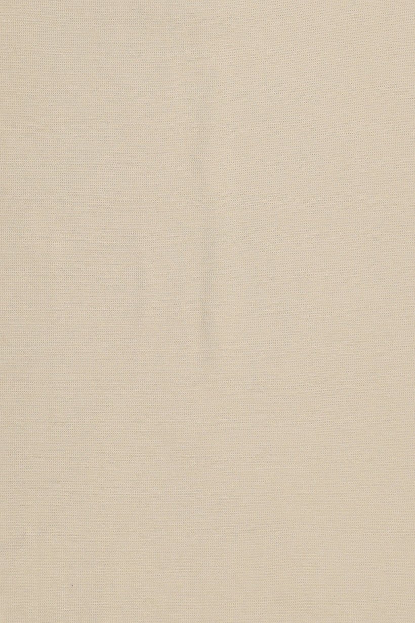 Men Regular Fit Long Sleeve Textured Polo Shirt, Beige