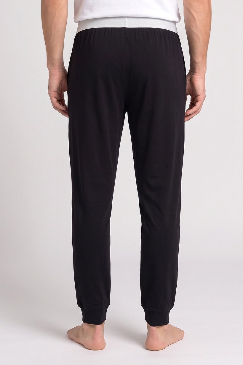 Celio x Tyson Men Brand Logo Pyjama Pants, Black