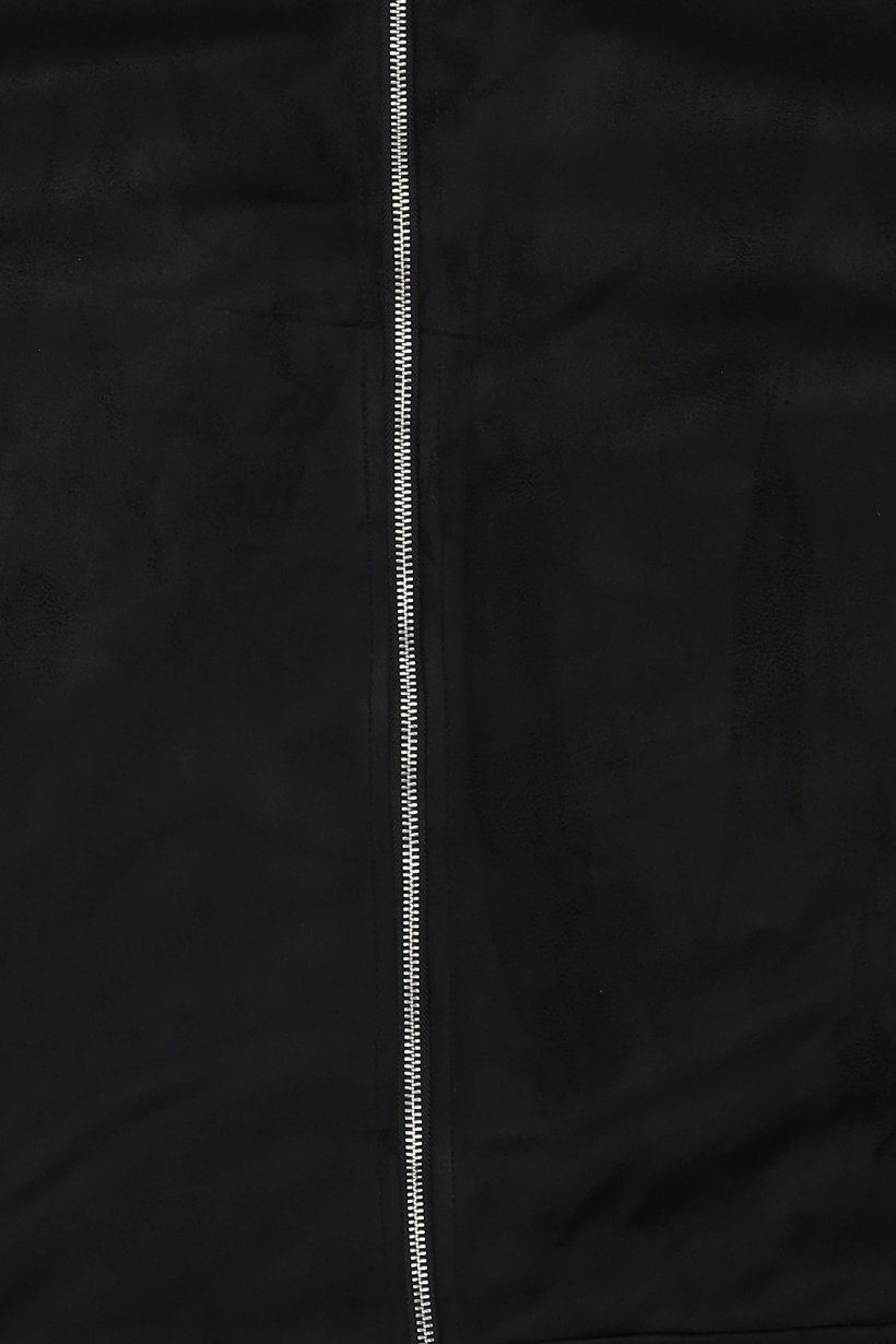 Men Textured Softshell Jacket, Black