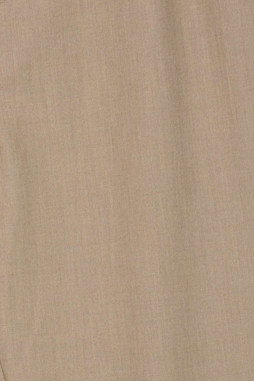 Men Stretch Fit Solid Straight Leg Pants, Beige