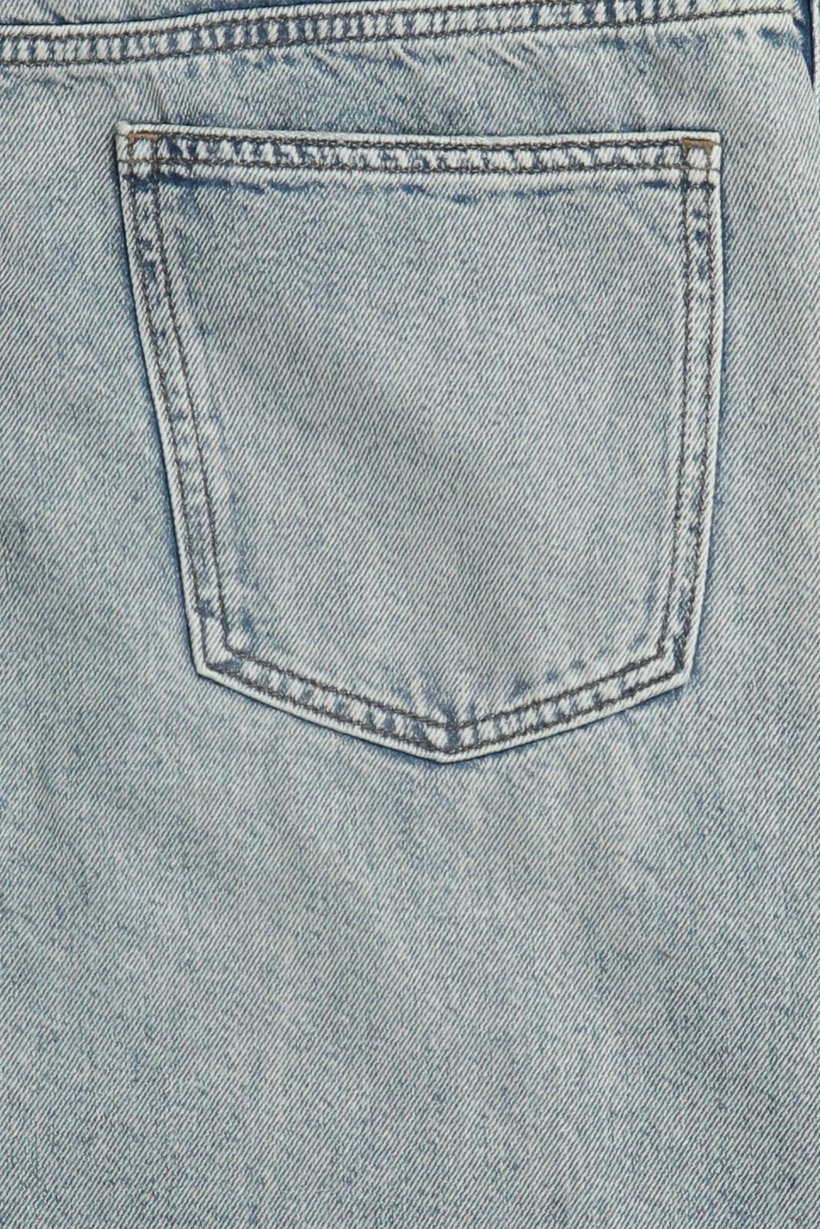 Men Regular Fit Washed Non Stretchable Jeans, Light Blue
