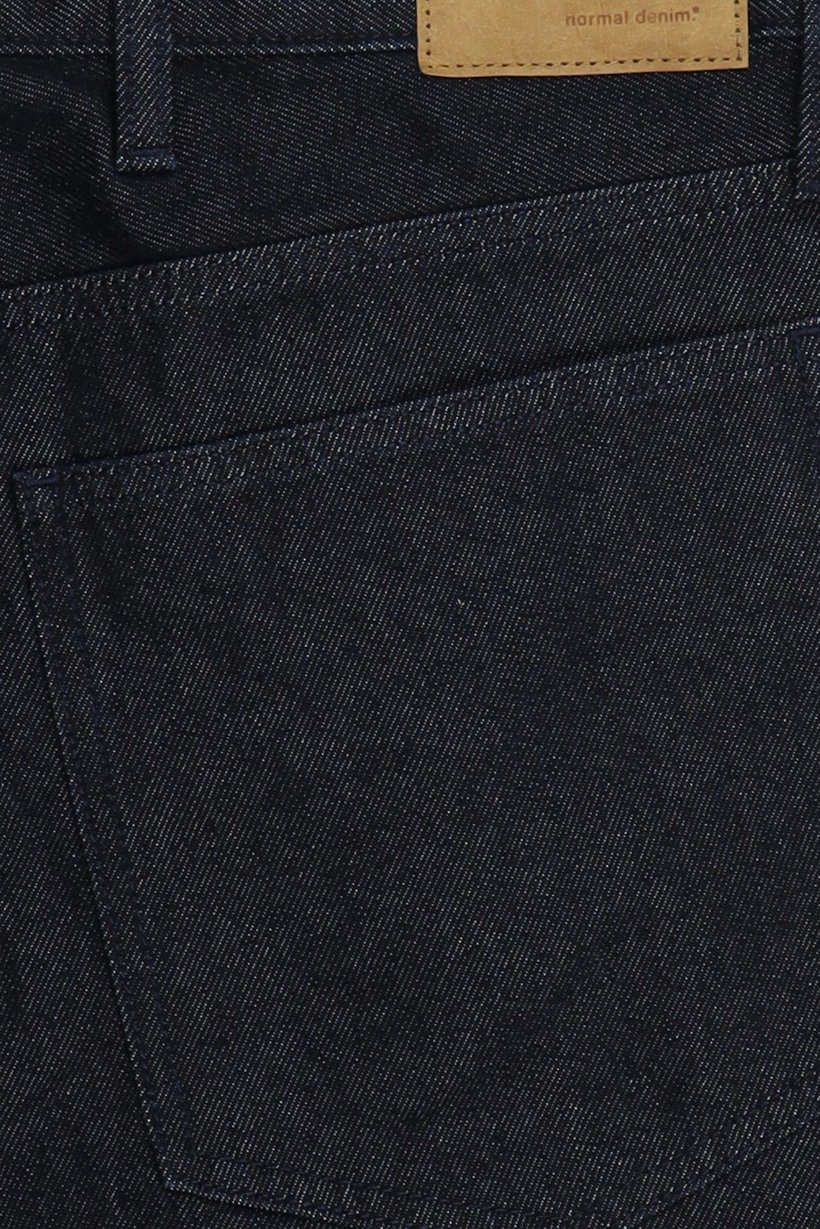 Men Balloon Fit Solid Non Stretchable Jeans, Navy