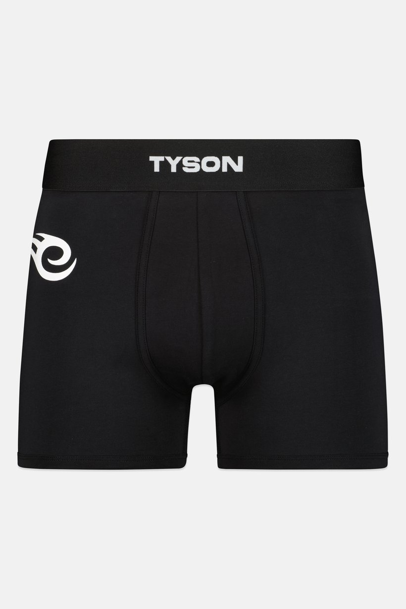 Celio x Tyson Men Pull On Brand Logo Boxer, Black