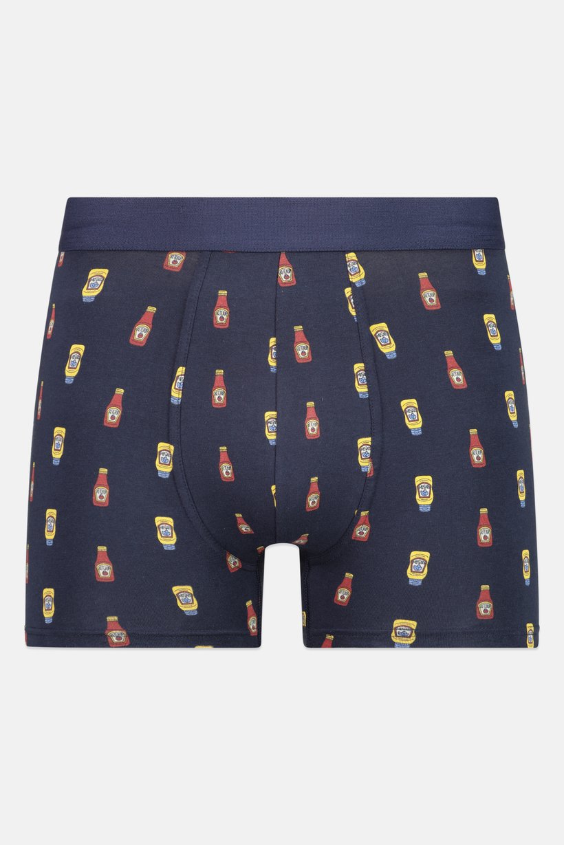 Men Allover Print Pull On Boxer, Multicolor