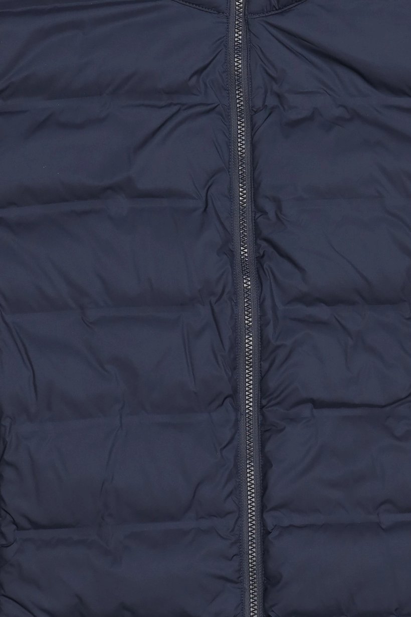Men Quilted Jacket Vest, Navy