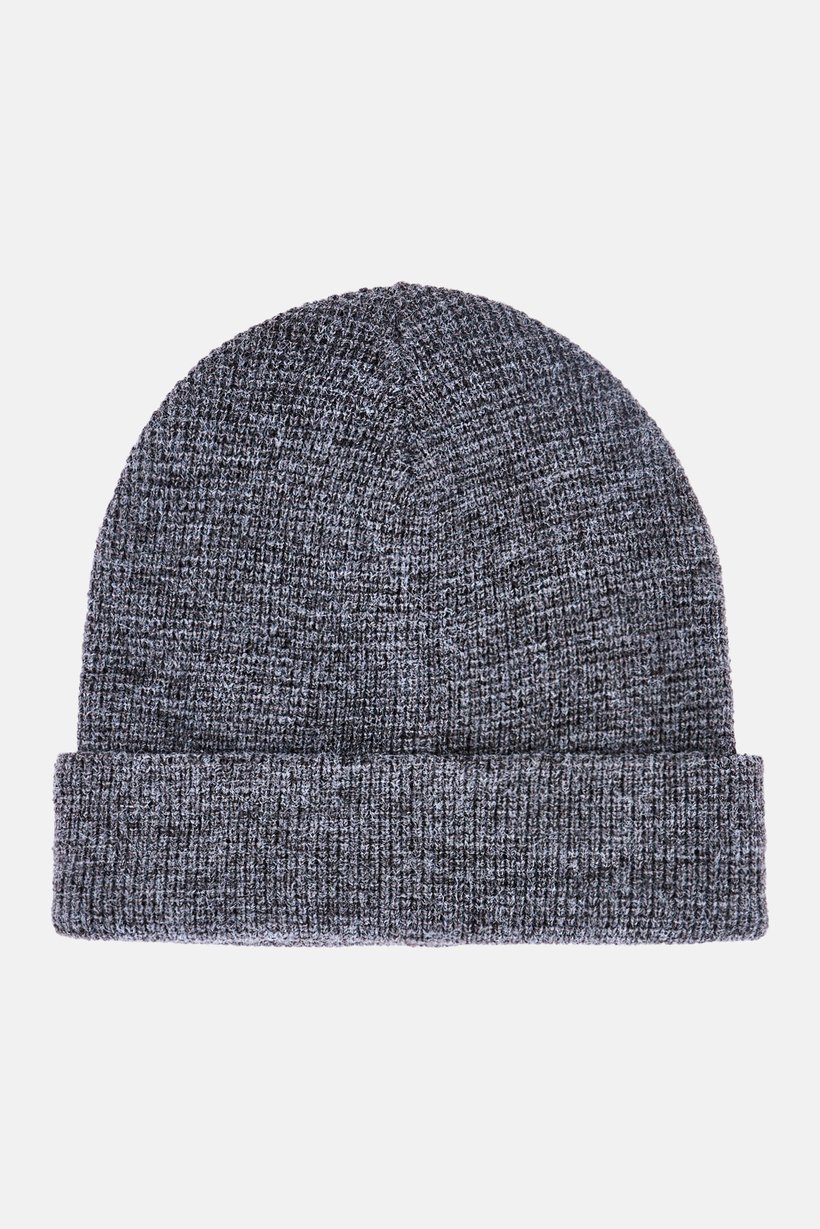 Men Knitted Beanie, Grey