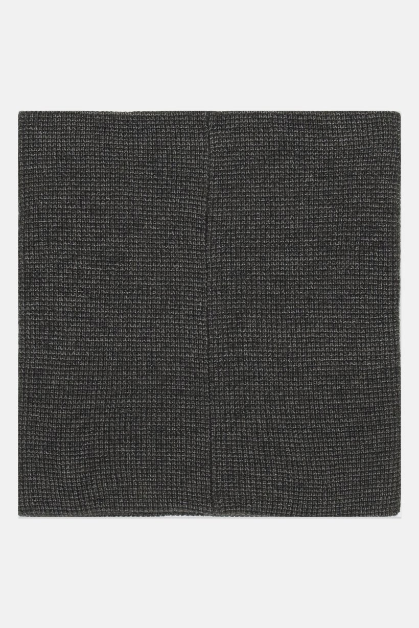 Men Textured Tube Scarf, Army Green