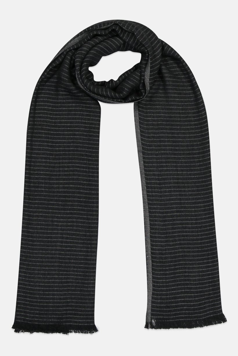 Men Stripe Scarf, Multicolor