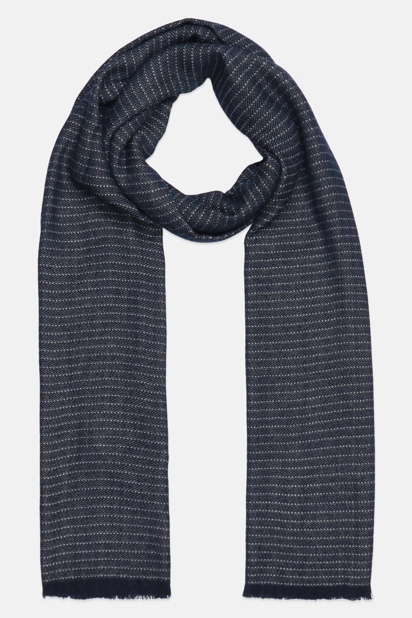 Men Stripe Scarf, Multicolor