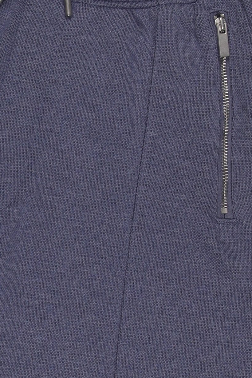 Men Regular Fit Textured Sweatpants, Slate Blue