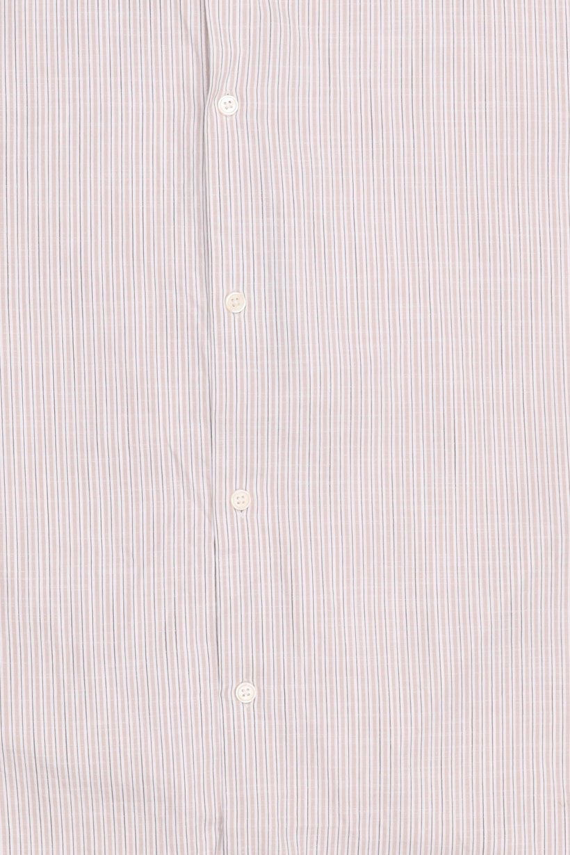 Men Loose Fit Stripe Long Sleeve Casual Shirt, Multicolor