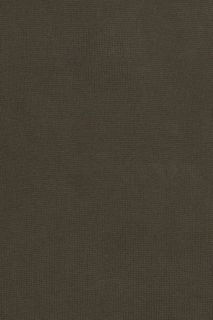 Men Crew Neck Textured Sweater, Olive