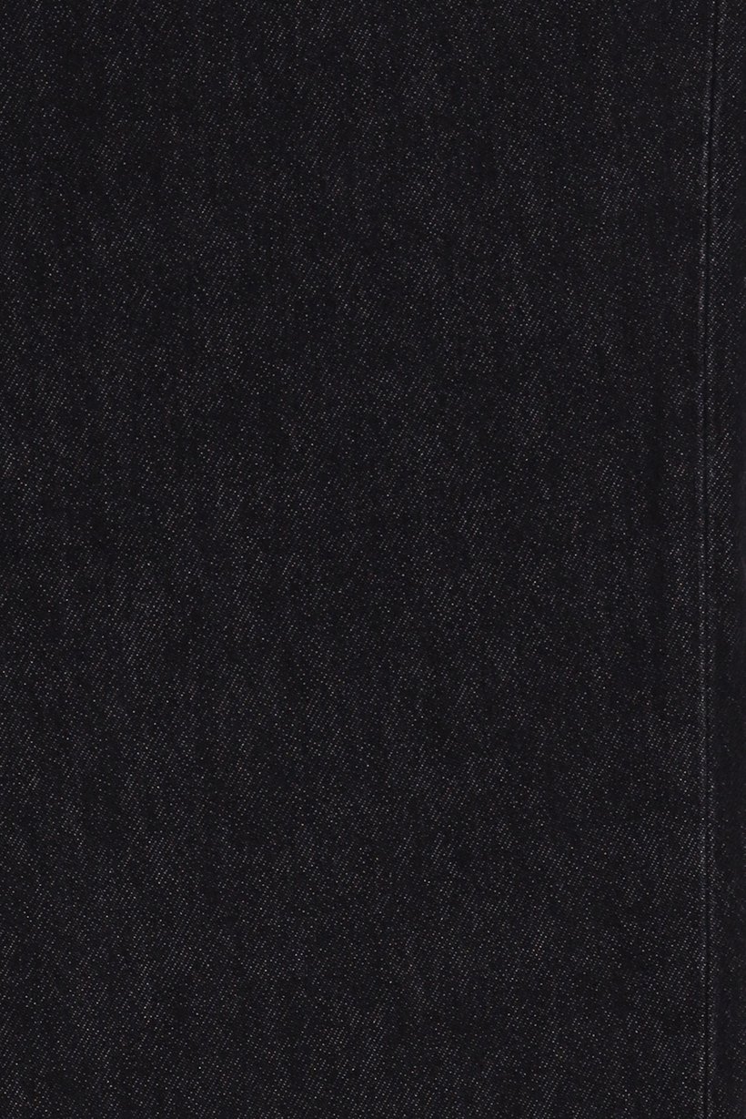 Men Loose Fit Solid Straight Leg Jeans, Black