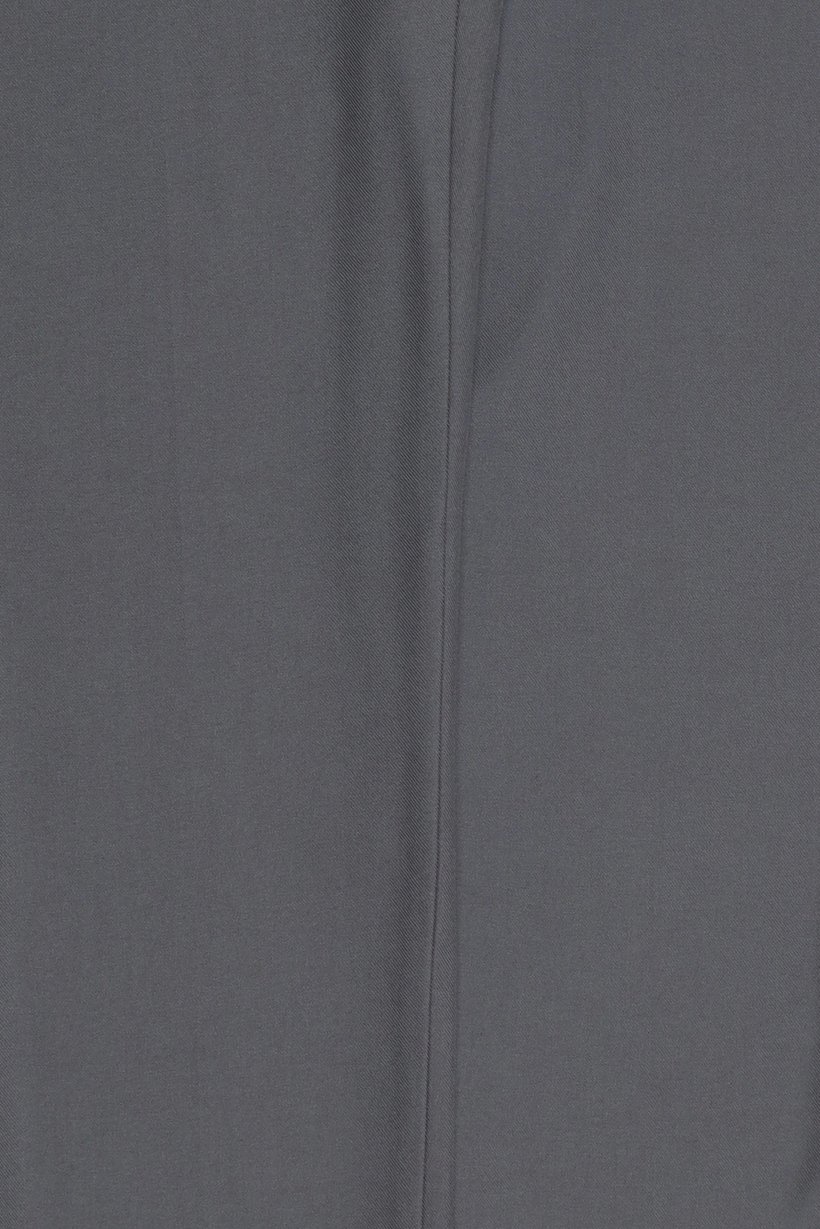 Men Slim Fit Straight Leg Solid Pants, Grey